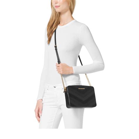 michael kors tas jet set travel crossbody|mk jet set large crossbody.